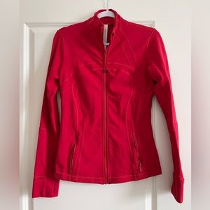 Lululemon Define Jacket, Size 8, Red